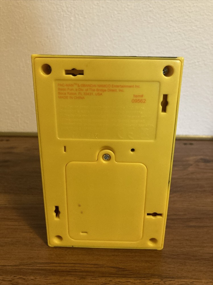 Basic Fun Pac-Man Mini Arcade Retro Game Bandai Namco Pacman Game - TESTED