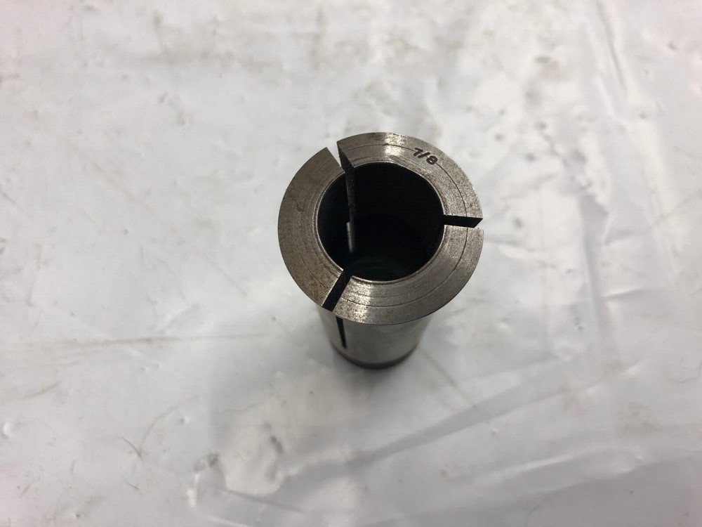 7/8" Steel Round 5C Collet w/Internal Threads