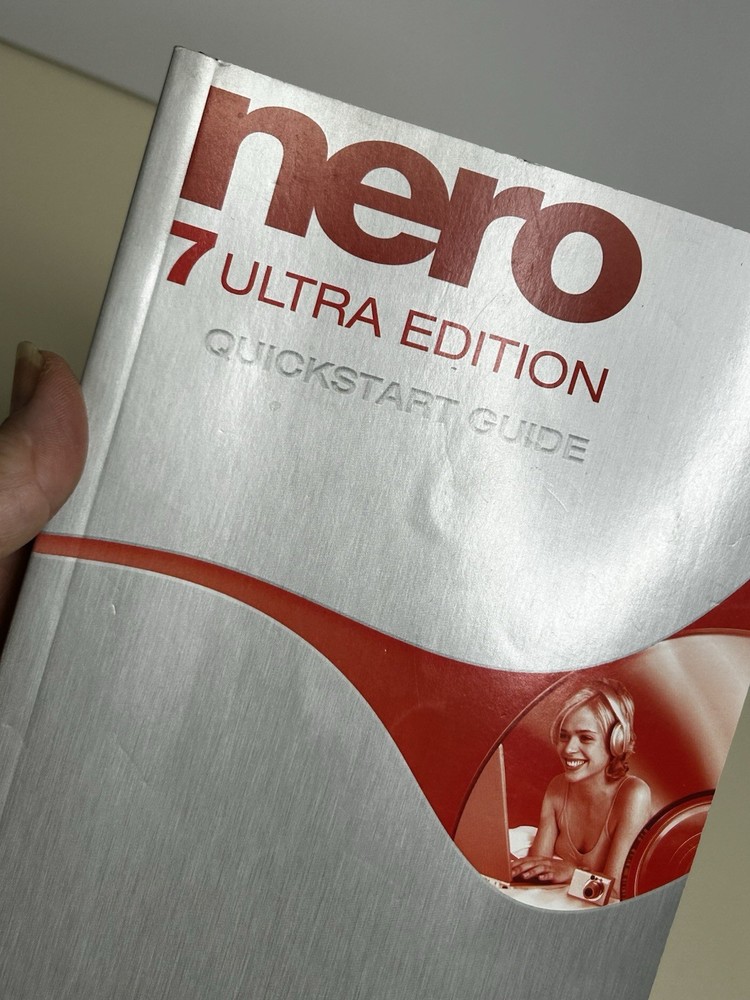 Nero 7 Ultra Edition Enhanced Video Editing Software Quickstart Guide BOOK ONLY