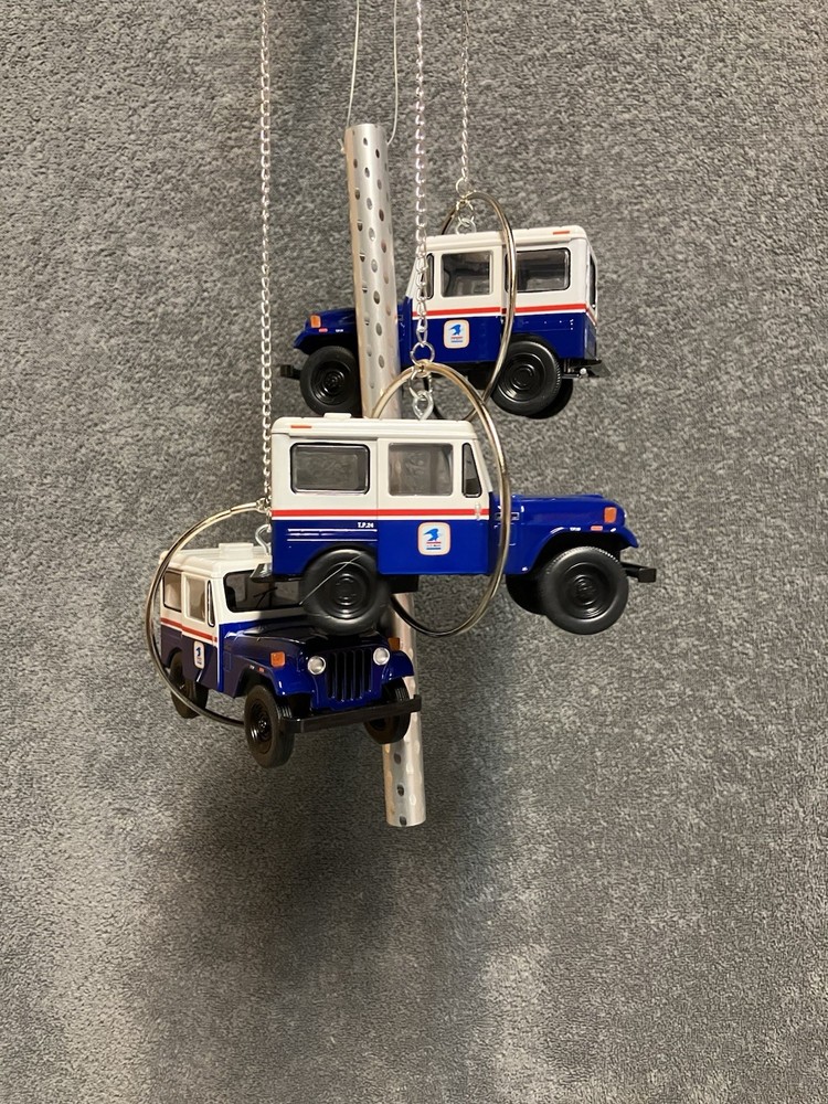 Mail Jeep Wind Chime