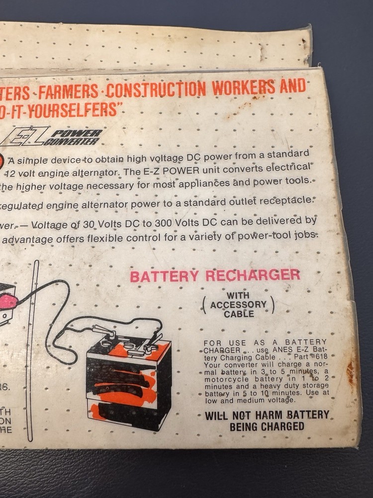 Anes Electronics E-Z Power Converter -110V