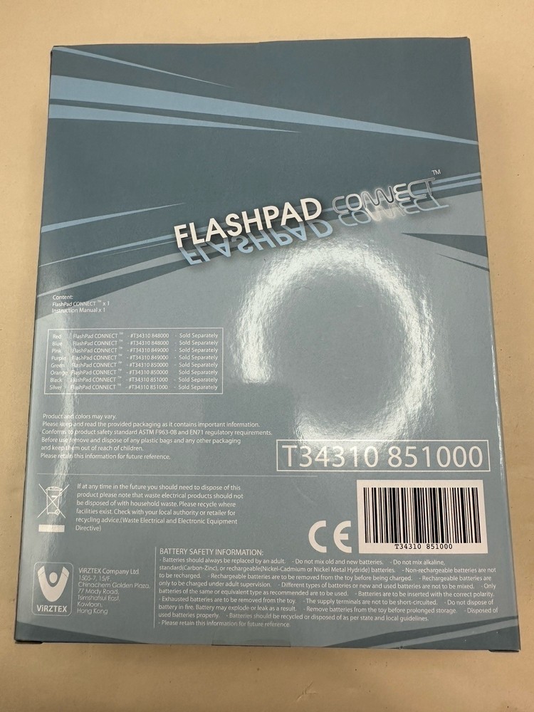 New VirzTex FLASHPAD CONNECT Touchscreen Interactive Game w/Lights 9 Game Modes