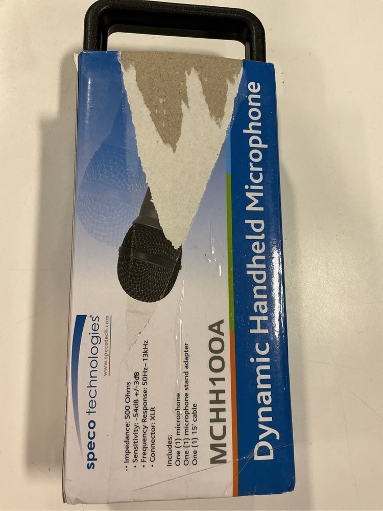 Speco Technologies MCHH100A Microphone, Dynamic, PARTS ONLY