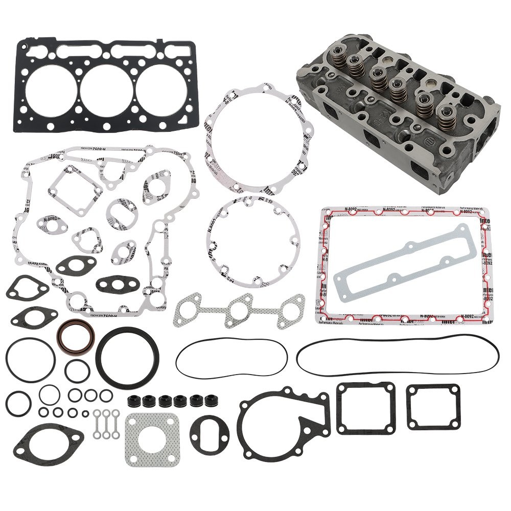 Complete Cylinder Head+Gasket For Kubota D1105 D1105-E2B D1105-E3B/E4B Engine