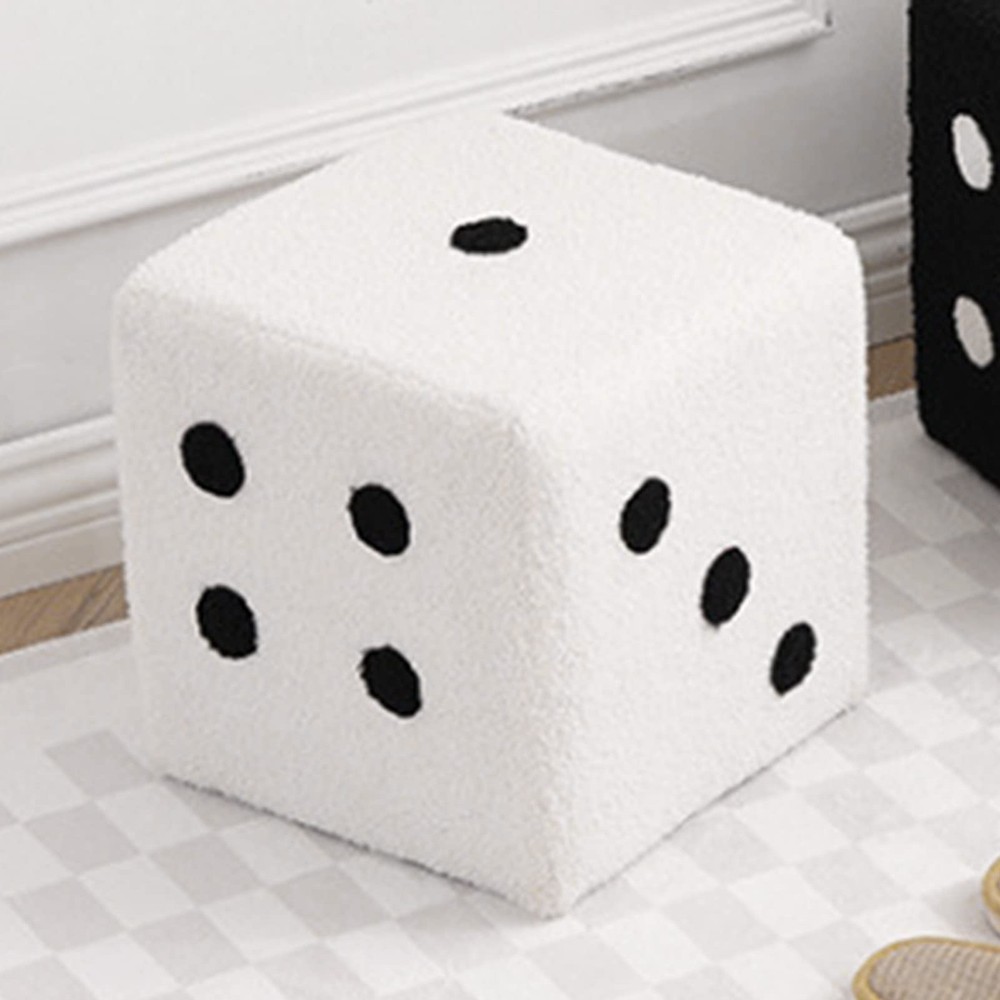 Pouf Ottoman, Comfortable Cube Pouffe Foot Stool, Sturdy Base Cube Stool for ...