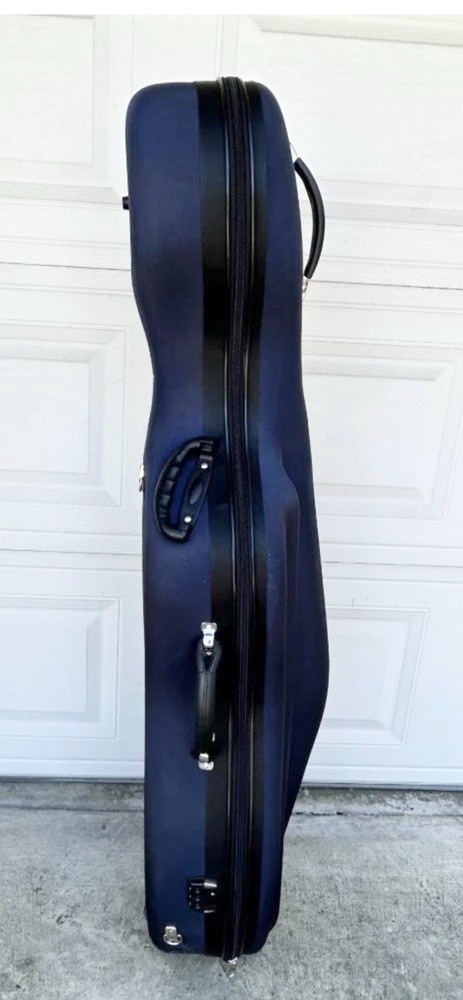 Cello Case 4/4 Full Size Blue With Wheels