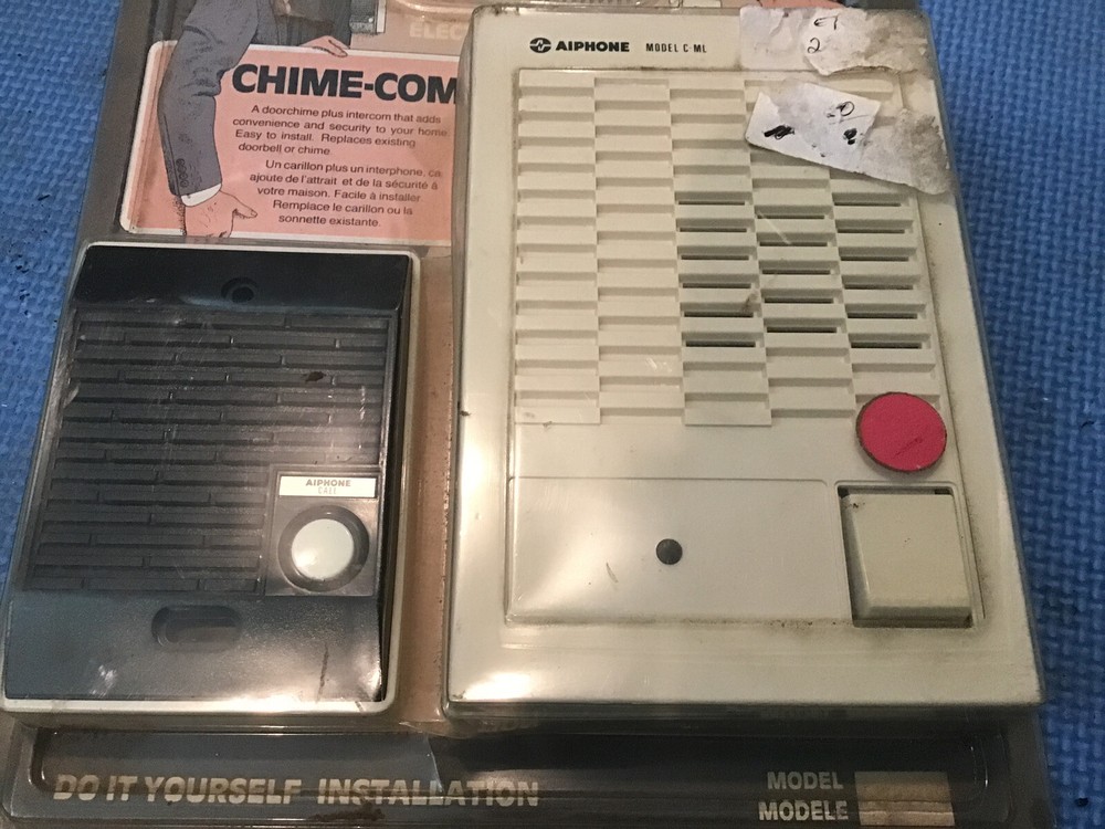 Aiphone C-123LP Package C-ML/A Master Intercom PTT Chime-Com NEW NOS SEALED