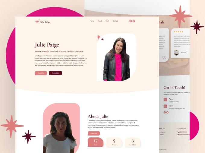 5 Page Website Design – Free Domain, Hosting, SEO, Email – Mobile Friendly