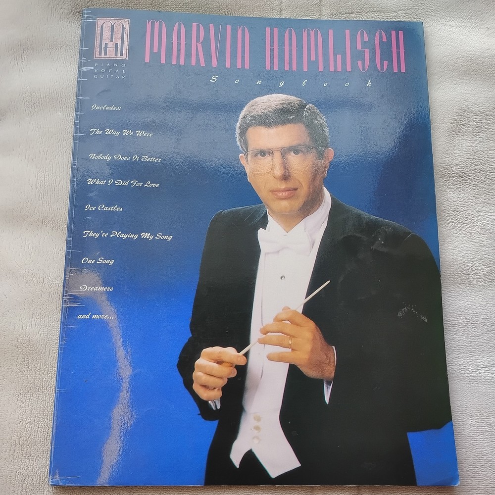 MARVIN HAMLISCH - BOOK SIGNED