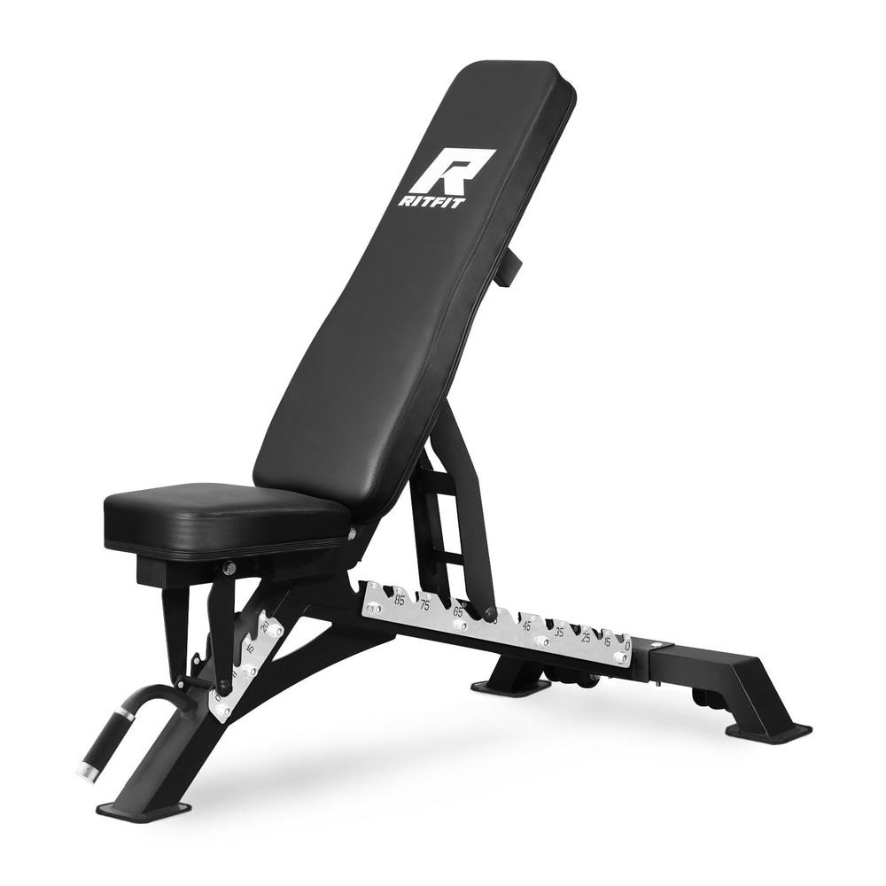 Adjustable Weight Bench with Multiple Back Positions for Full Body Workouts, ...