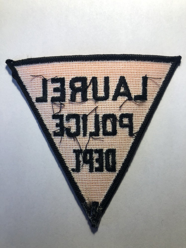 Laurel Police Patch