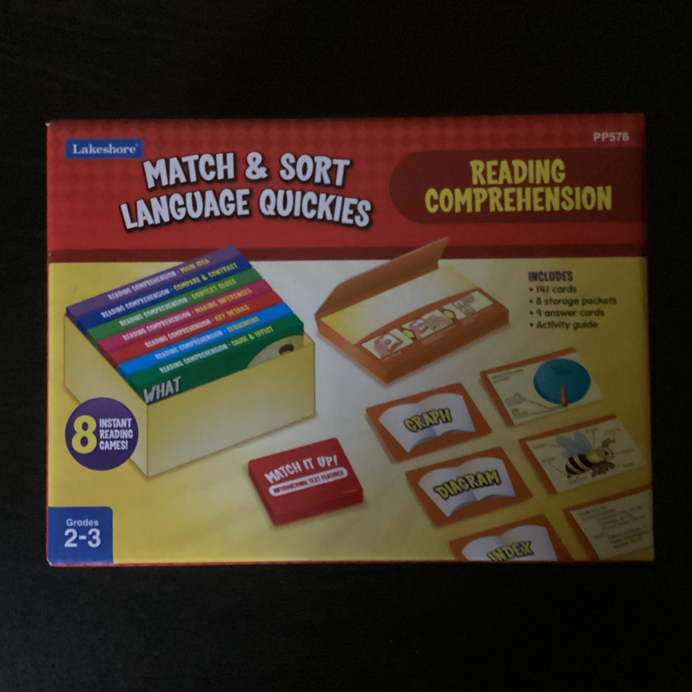 Match and Sort Language Quickies (Reading Comprehension)