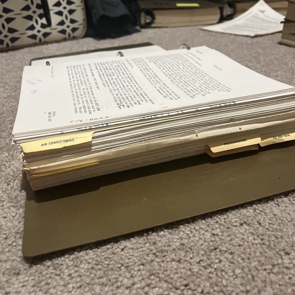 1980's Boeing 767-201ER Maintenance Training Manual