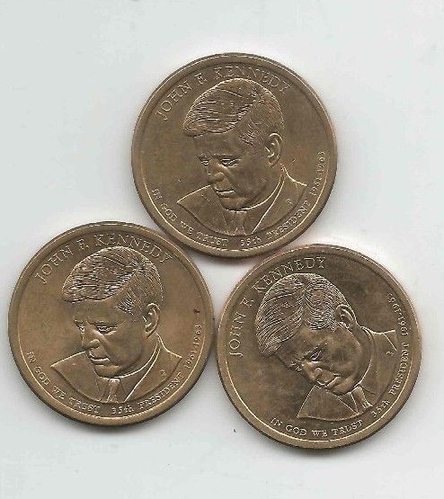 2015 –P President Kennedy Dollar.