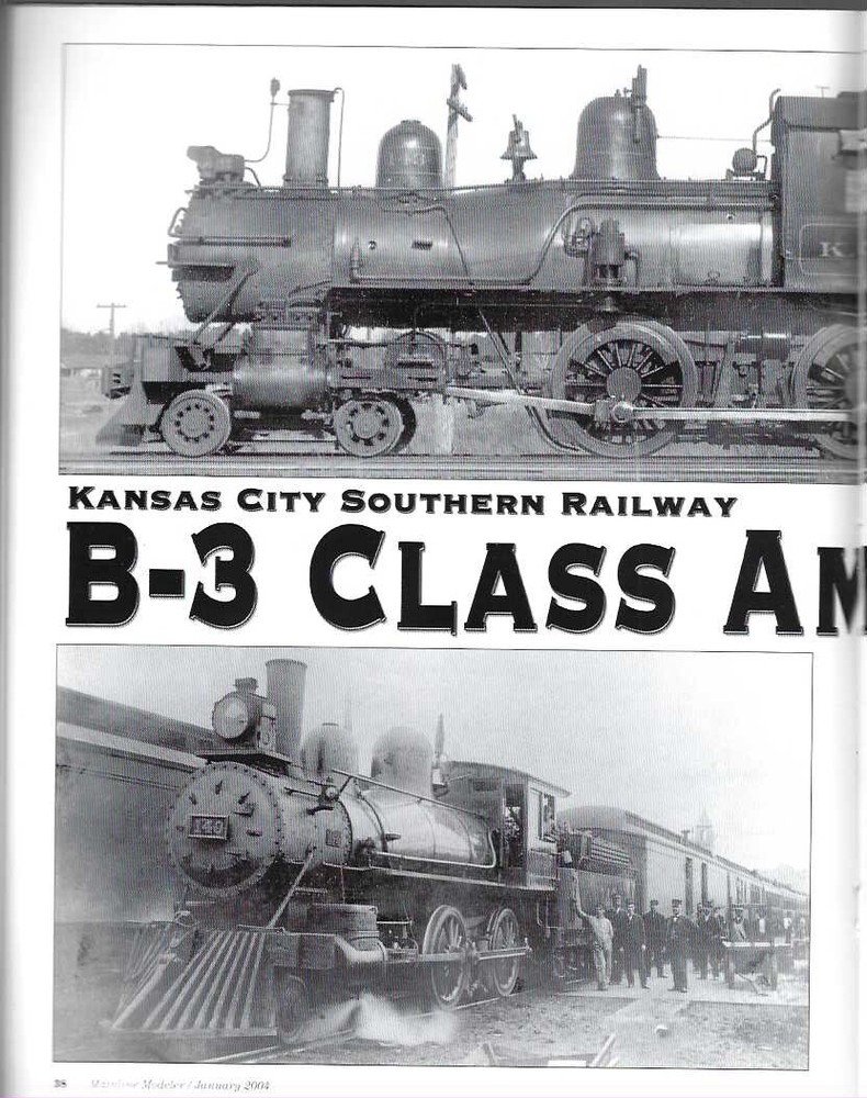 Mainline Modeler Jan 2004 N&W Horseshoe Depot Simplot KCS B-3 Soo Bevier Mine
