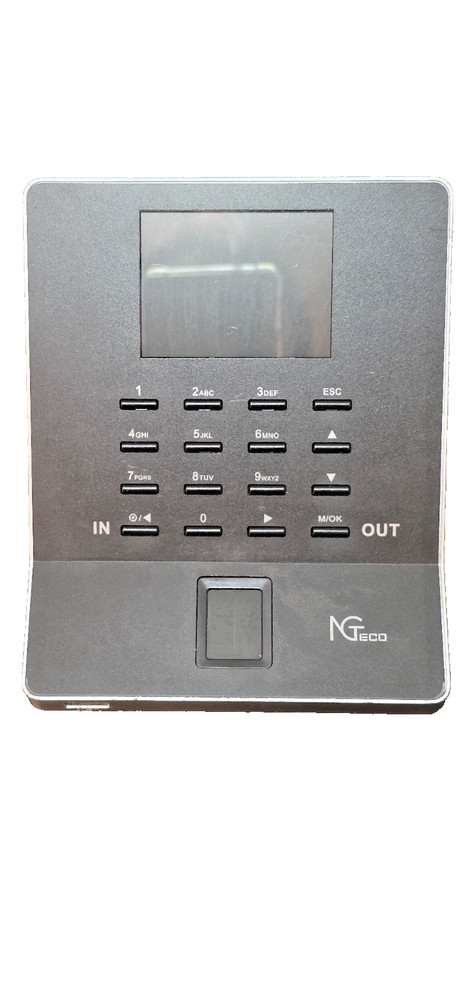 NGTeco Biometric Fingerprint Time Clock Attendance System USB Employee Punch