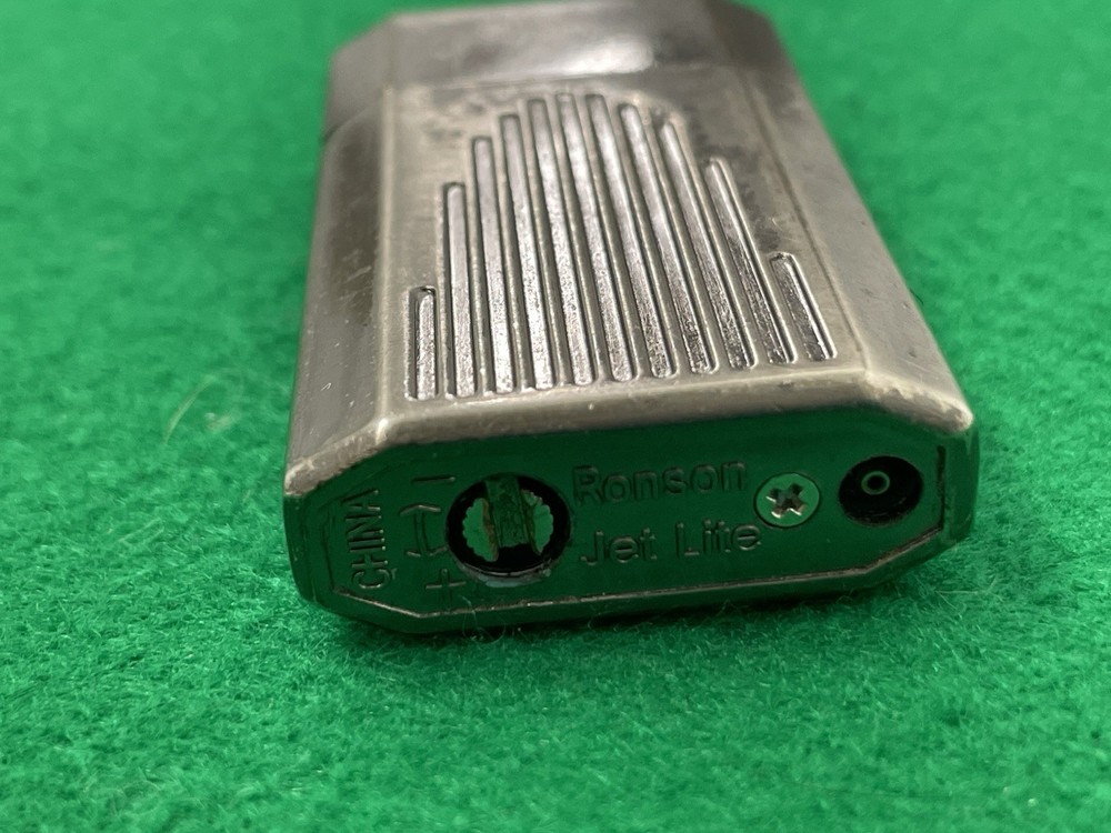 Vintage RONSON Jet Lite Butane Torch Lighter