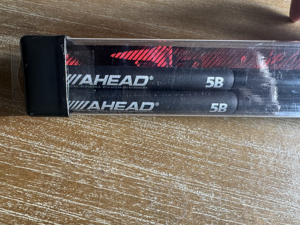 Ahead 5B Light Rock Drumsticks Pair New