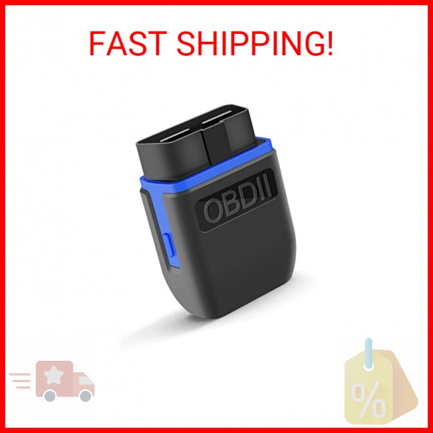 OBD2 Bluetooth 4.0 Scanner Car Code Reader for iPhone iOS Android Windows, Auto