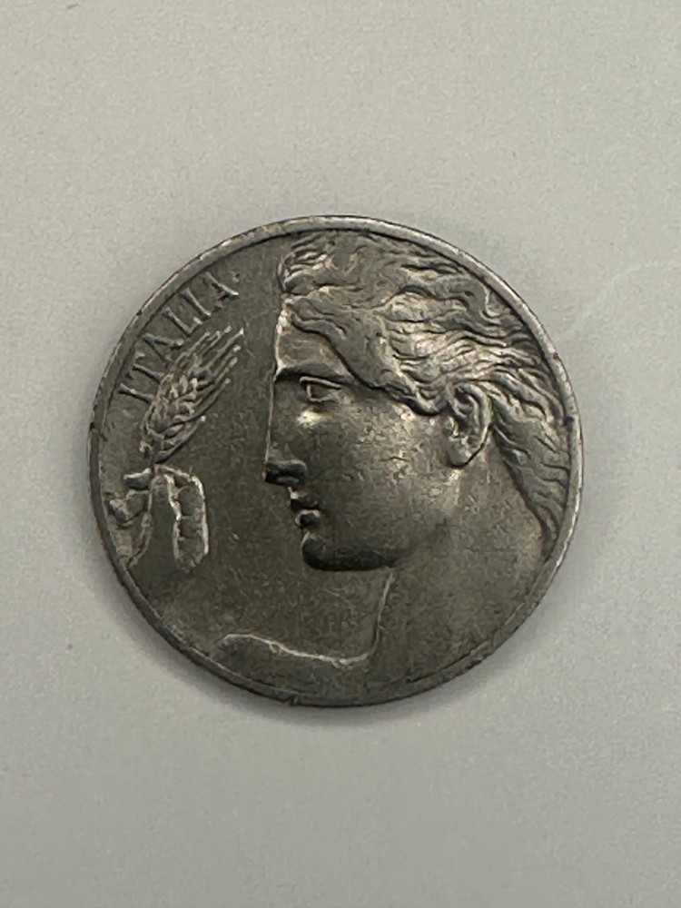 1912 Italy 20 Centesimi KM# 44