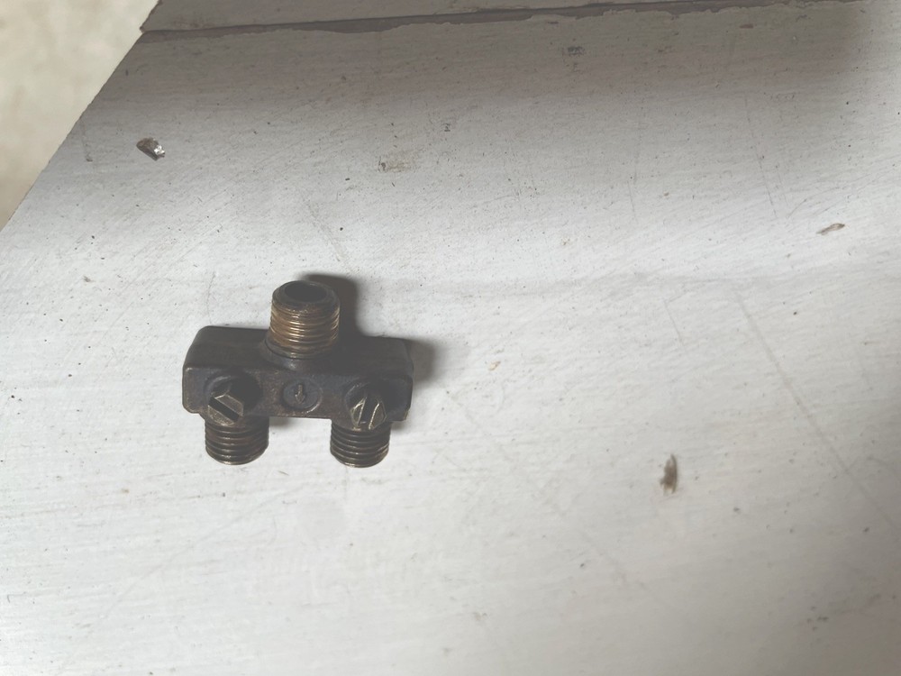 Commercial Gas Range Double Pilot Valve