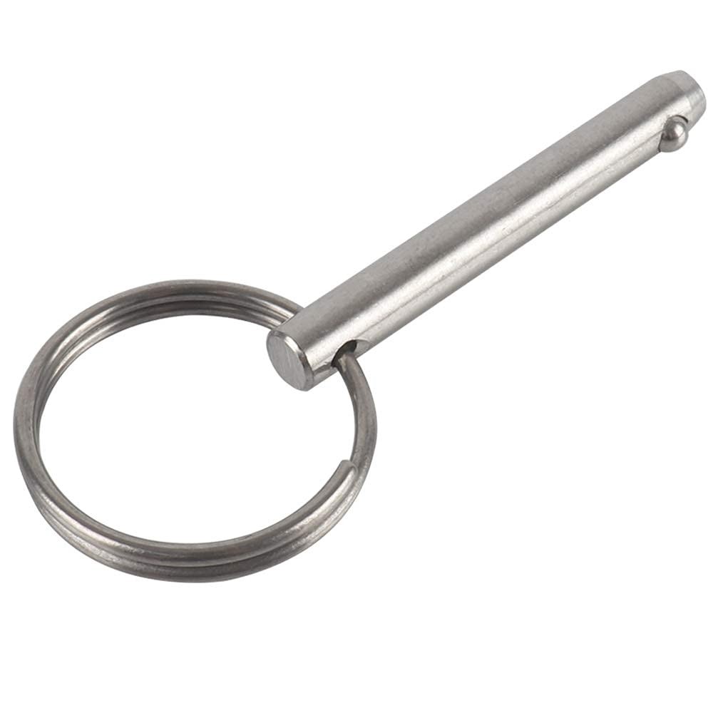 4 Pack Marine Hardware,Simple Insert Quick Release Pin, Diameter 1/4"6.35mm, ...