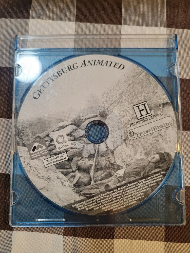 History Channel - Gettysburg Animated (CDRom 2000)