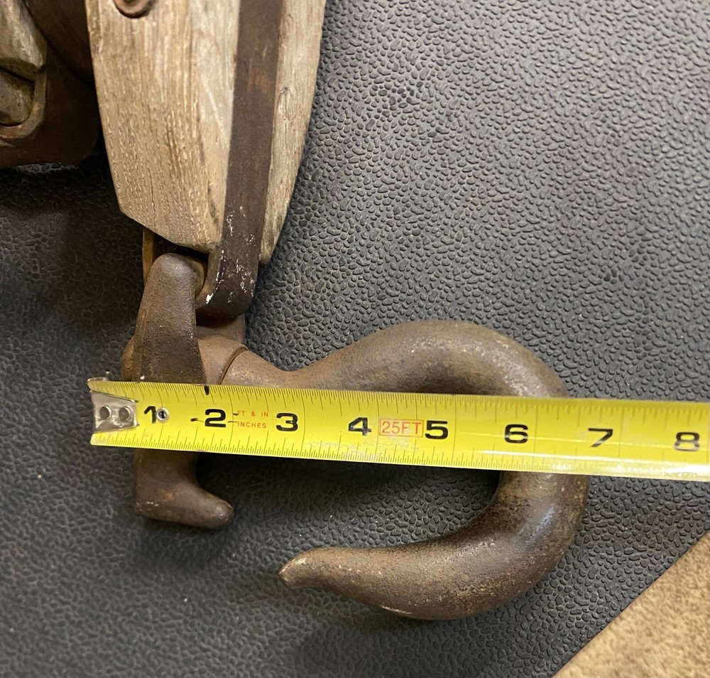 antique block and tackle