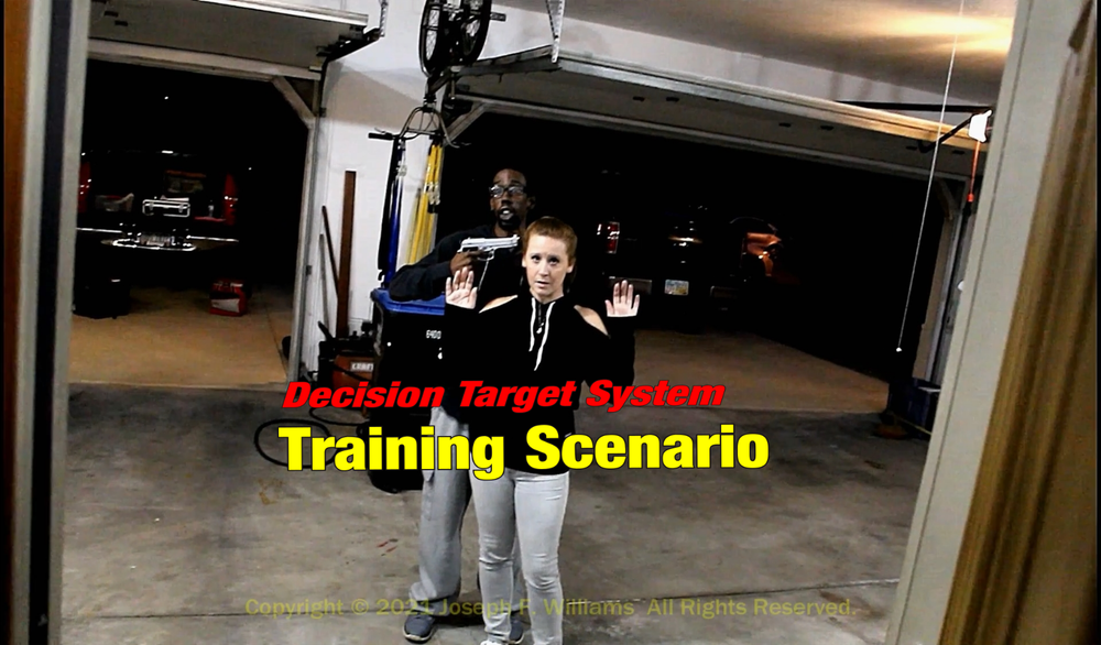 Decision Target System Vol 2 - Dry Fire Laser Training System - 90 Scenarios