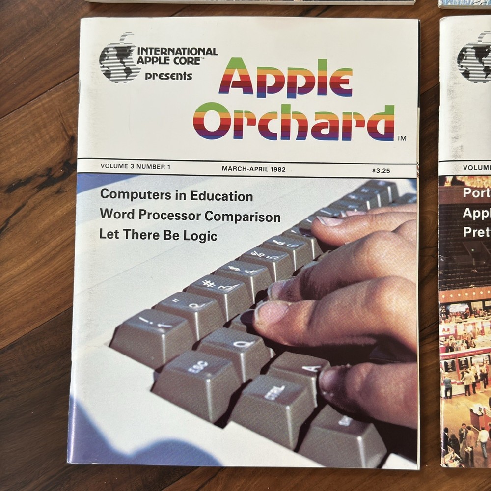 Apple Orchard Magazine Computer 9 issues 1980-1982