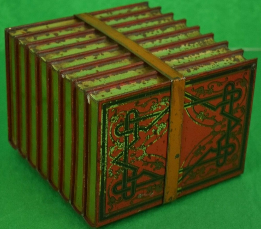 "English (8) Volume Book Tin Caddy"