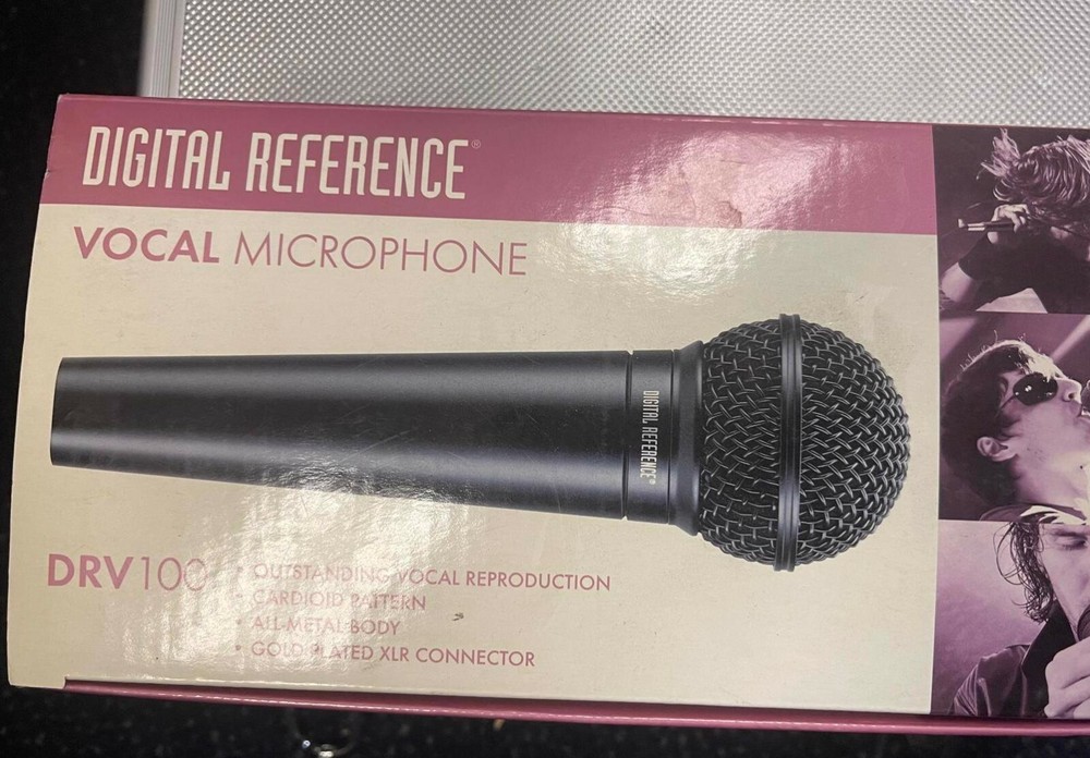 Digital Reference Drv100 Mic Cardioid Handheld Microphone