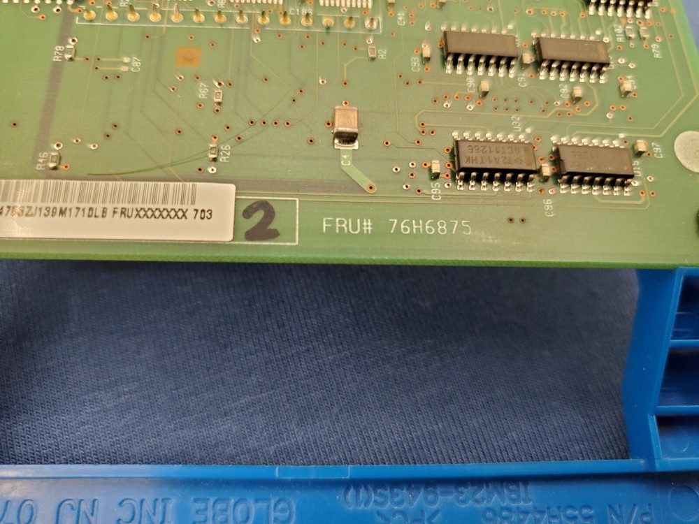 3CH PCI SCSI RAID Controller IBM FRU 76H6875 ServeRAID Working Pull 3 Channel