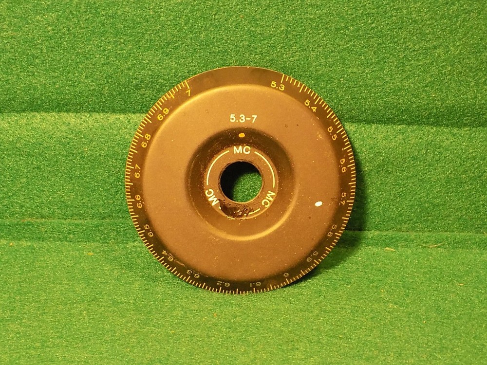 ARC-5 274N Command Set Transmitter Dial for 5.3 to 7 USED