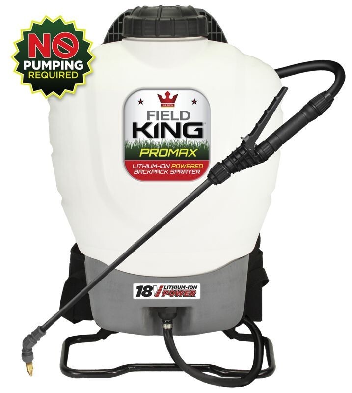 Field King - Lithium Ion Powered Backpack Sprayer - Pro Max