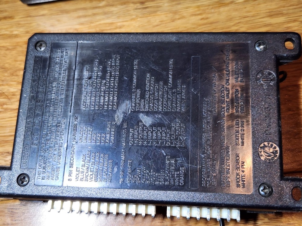 Vintage VIPER 600HF Auto Security Remote Control Alarm System Kit AS / IS