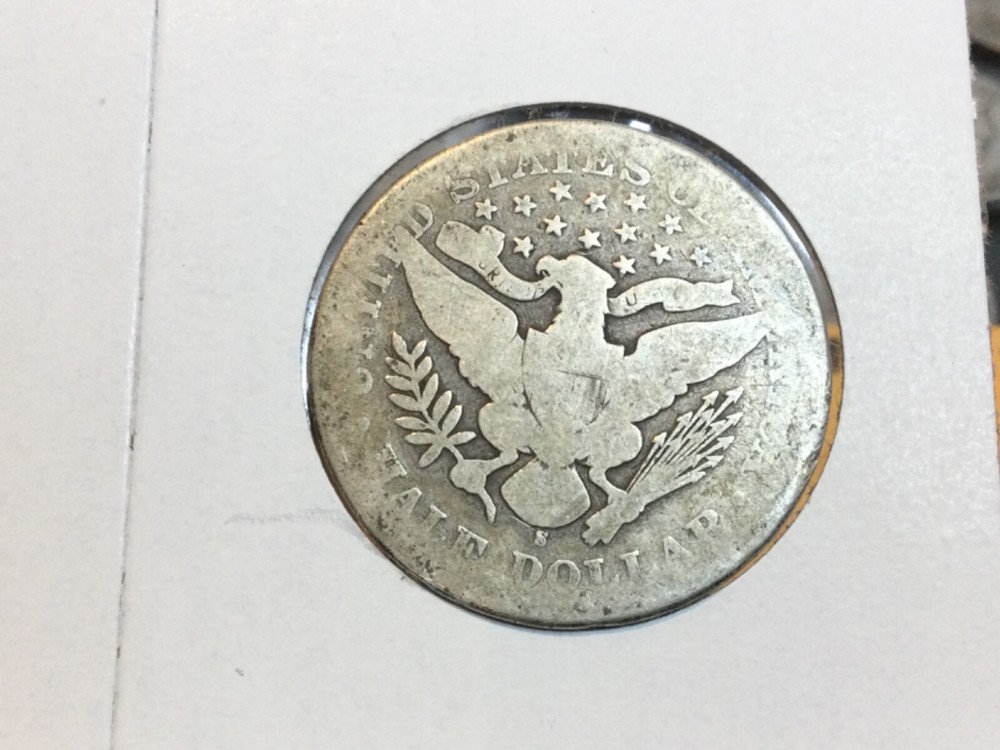 1898-S Barber Half in good