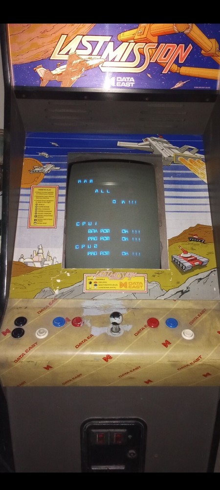 Data East, Last Mission (1986) Arcade Machine
