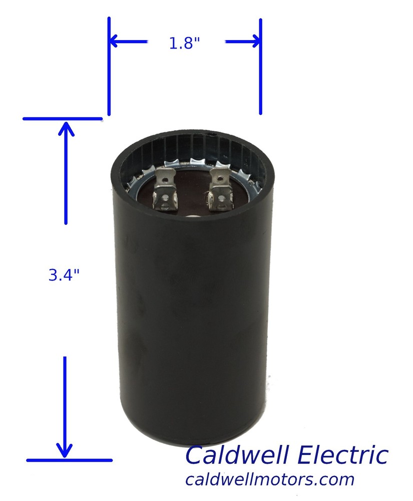 QE Quality 161-193 MFD Motor Start Capacitor 220 VAC