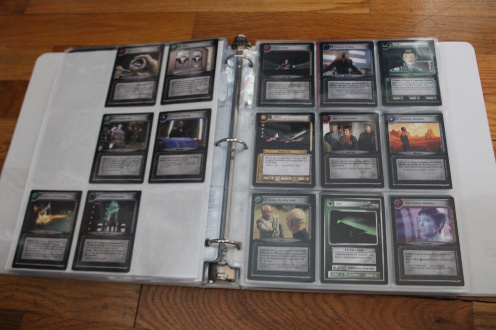 Star Trek CCG 2E Second Edition ENERGIZE INCOMPLETE Lot Set