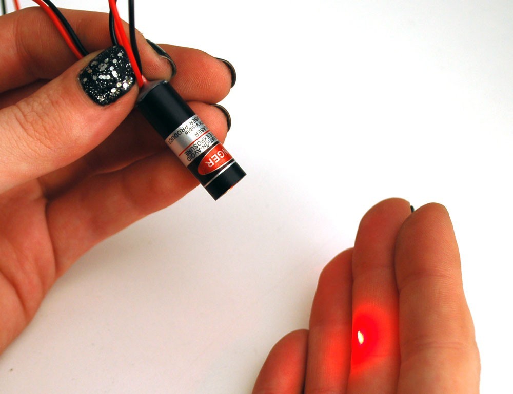 Visible Red Laser Diode Module - 650nm, 5mW