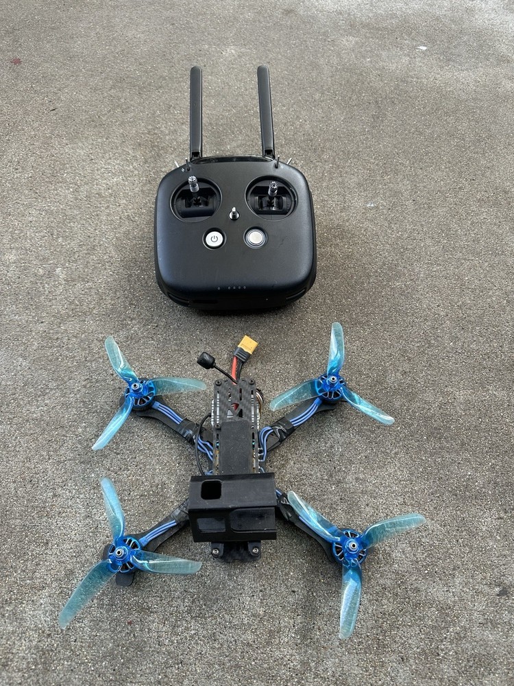 Custom Built Fpv Drone DJI FPV AIR UNIT W/ DJI  Controller- UNTESTED!