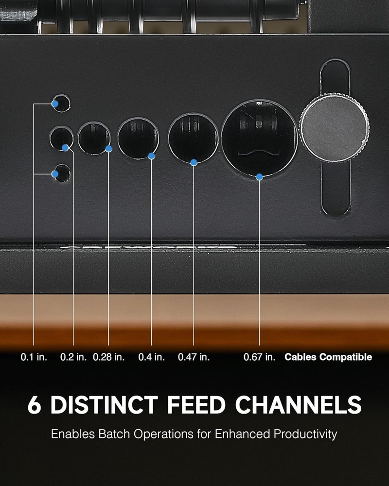 Manual Wire Stripping Machine Drill Powered 6 Channel