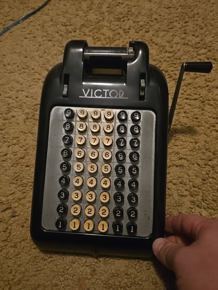 Victor Antique Adding Machine