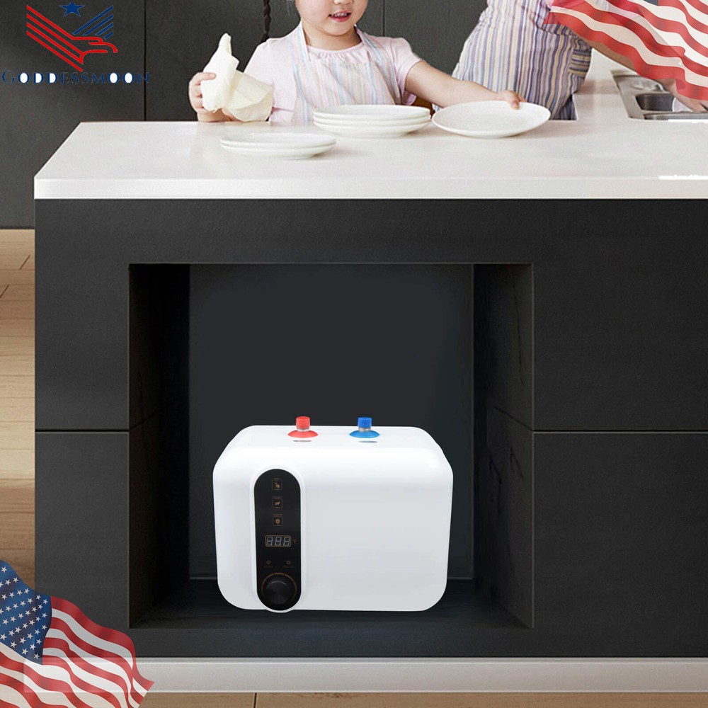 10L Electric Hot Water Heater 110V Compact Mini-Tank Storage,Rv Small Output