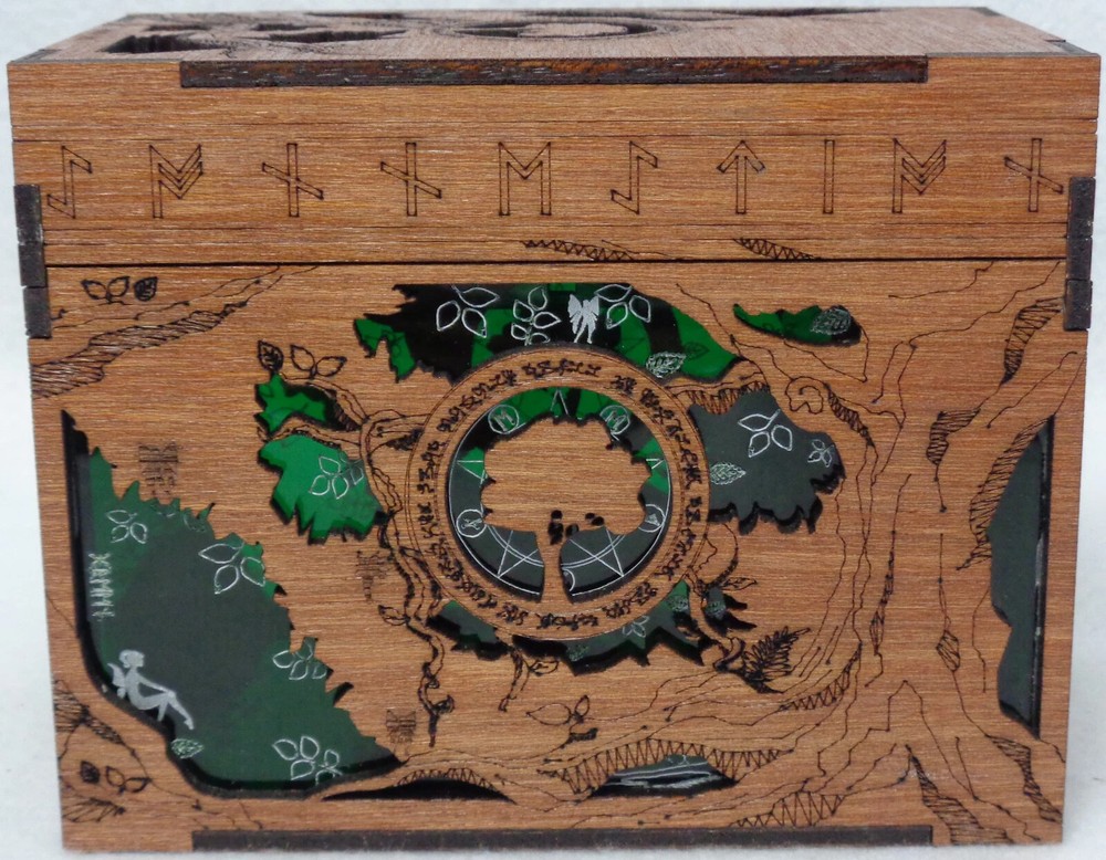 MTG Commander Deck Box XL GREEN Magic the Gathering