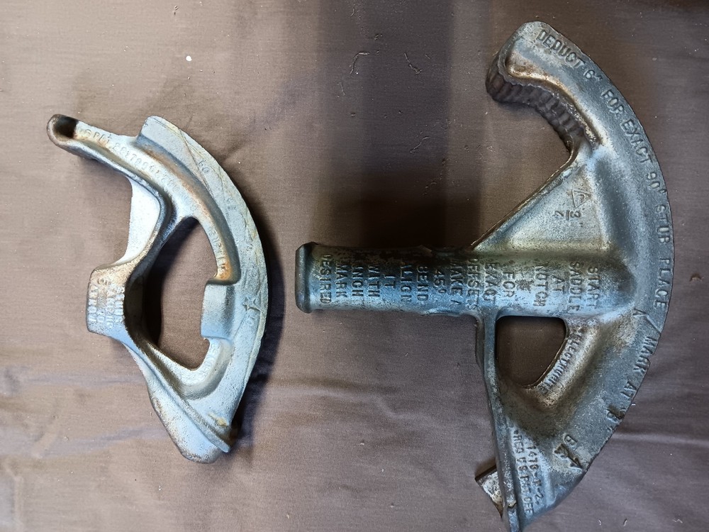 CONDUIT BENDERS 1/2" & 3/4"