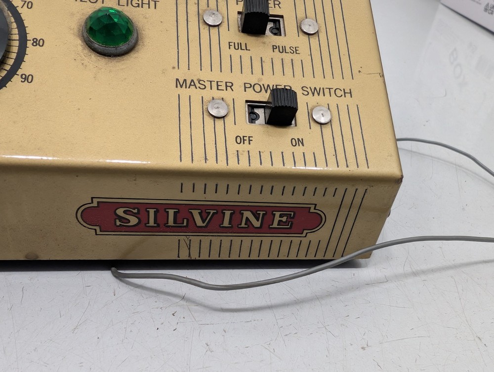 Silvine HO Trains Power Console Vintage Train Model Train Accessory