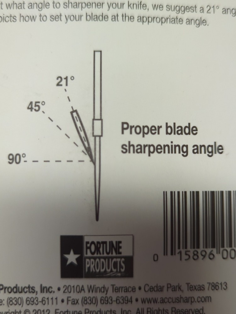 AccuSharp Retractable Diamond Rod - Knife Hook Tool Sharpener