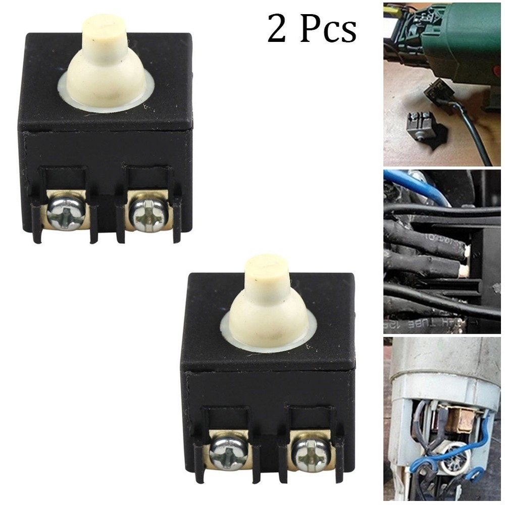 2PCS 100 # Angle Grinder Switch Accessories Key-Switch FA2-6/2W 6-100 Switch UK